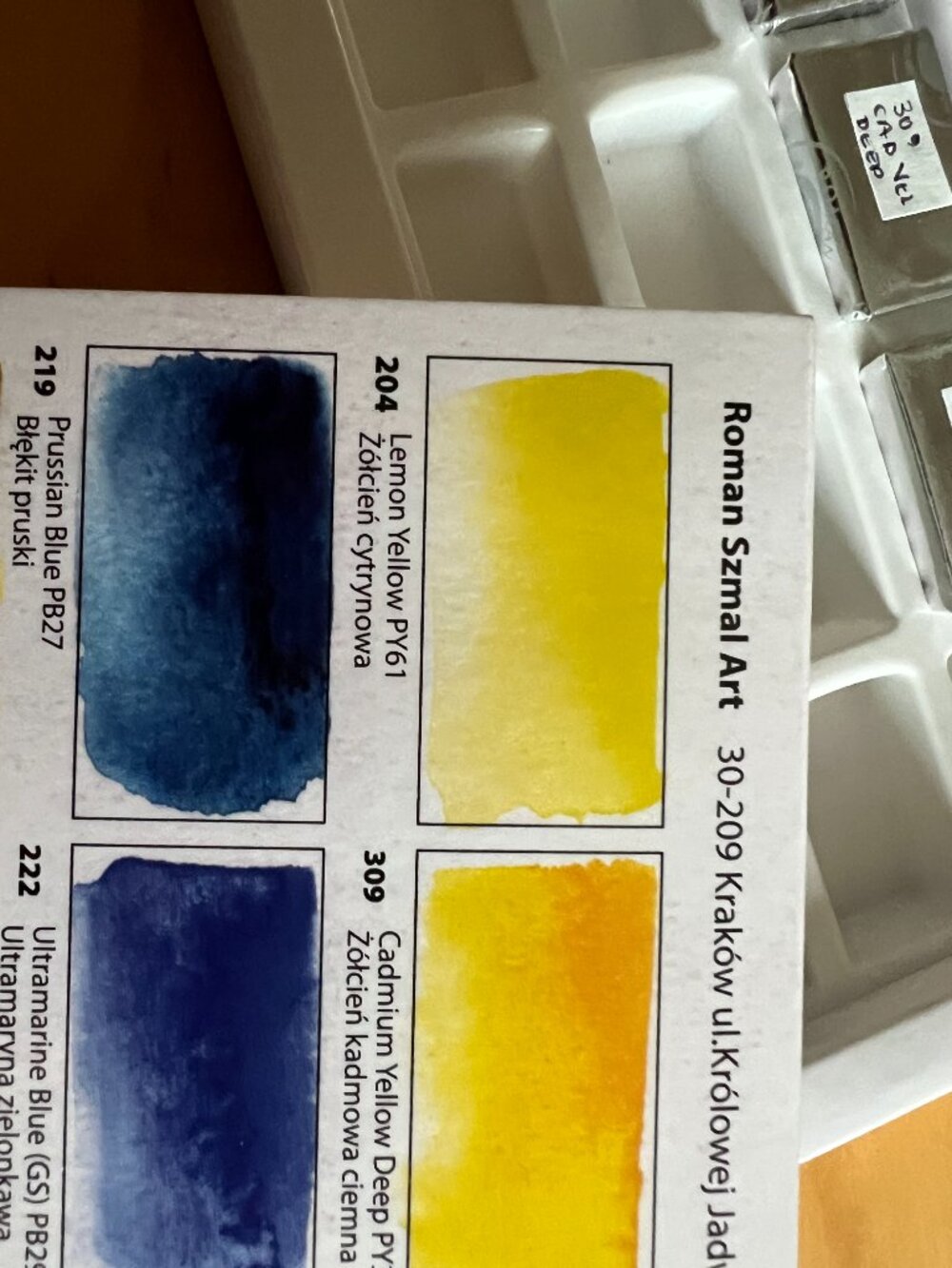 Roman Szmal full Pan Watercolours - New - Picture 11 of 13